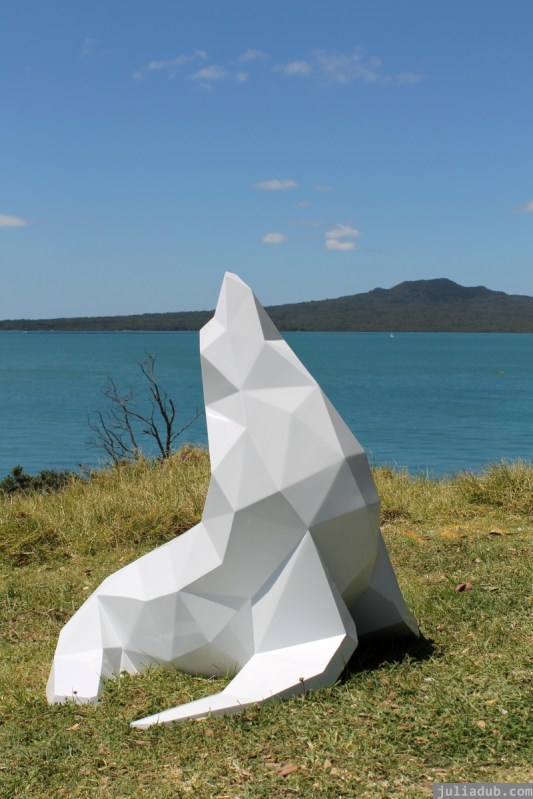 NZ Sculpture OnShore Nov 2012 (116) 'Kekeno' Ben Foster