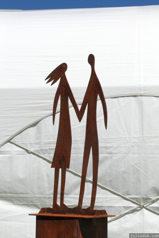 NZ Sculpture OnShore Nov 2012 (27) Mark Dimock 'On the Beach'