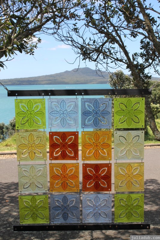 NZ Sculpture OnShore Nov 2012 (60) Ainsley O'Connell 'Patchwork 2012'