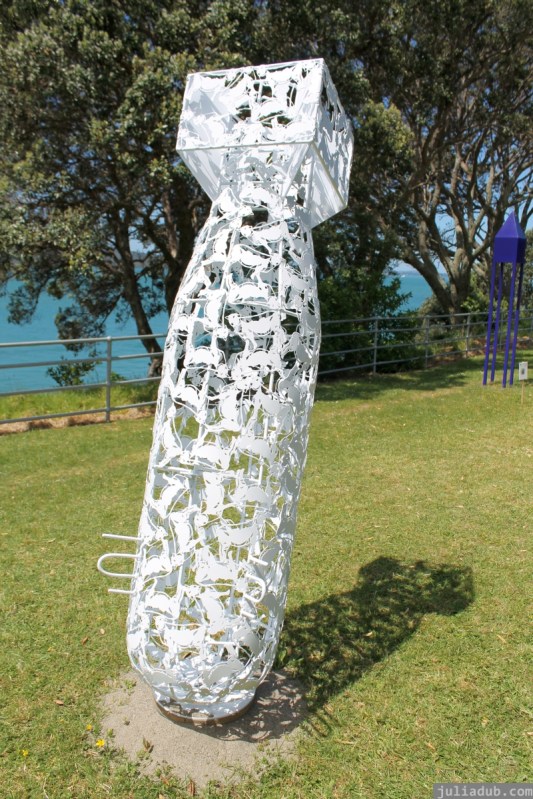 NZ Sculpture OnShore Nov 2012 (74) Sean Crawford 'A Nation of Sheep'