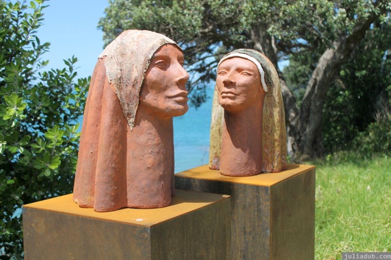 NZ Sculpture OnShore Nov 2012 (75) Helen Pollock 'From Another Time and Place'