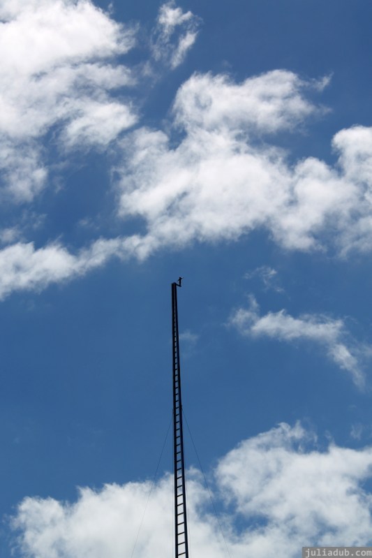 NZ Sculpture OnShore Nov 2012 (80) Gary Smith 'Really High!?'